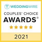 weddingwire couple award badge