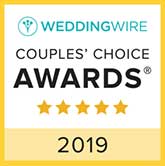weddingwire couple award badge