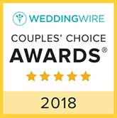 weddingwire couple award badge