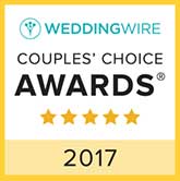 weddingwire couple award badge
